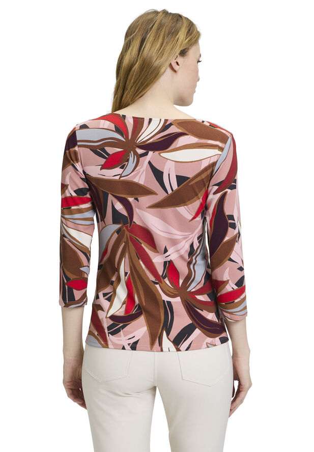 Betty Barclay Shirt Kurz 3/4 Ar Rosé/brown