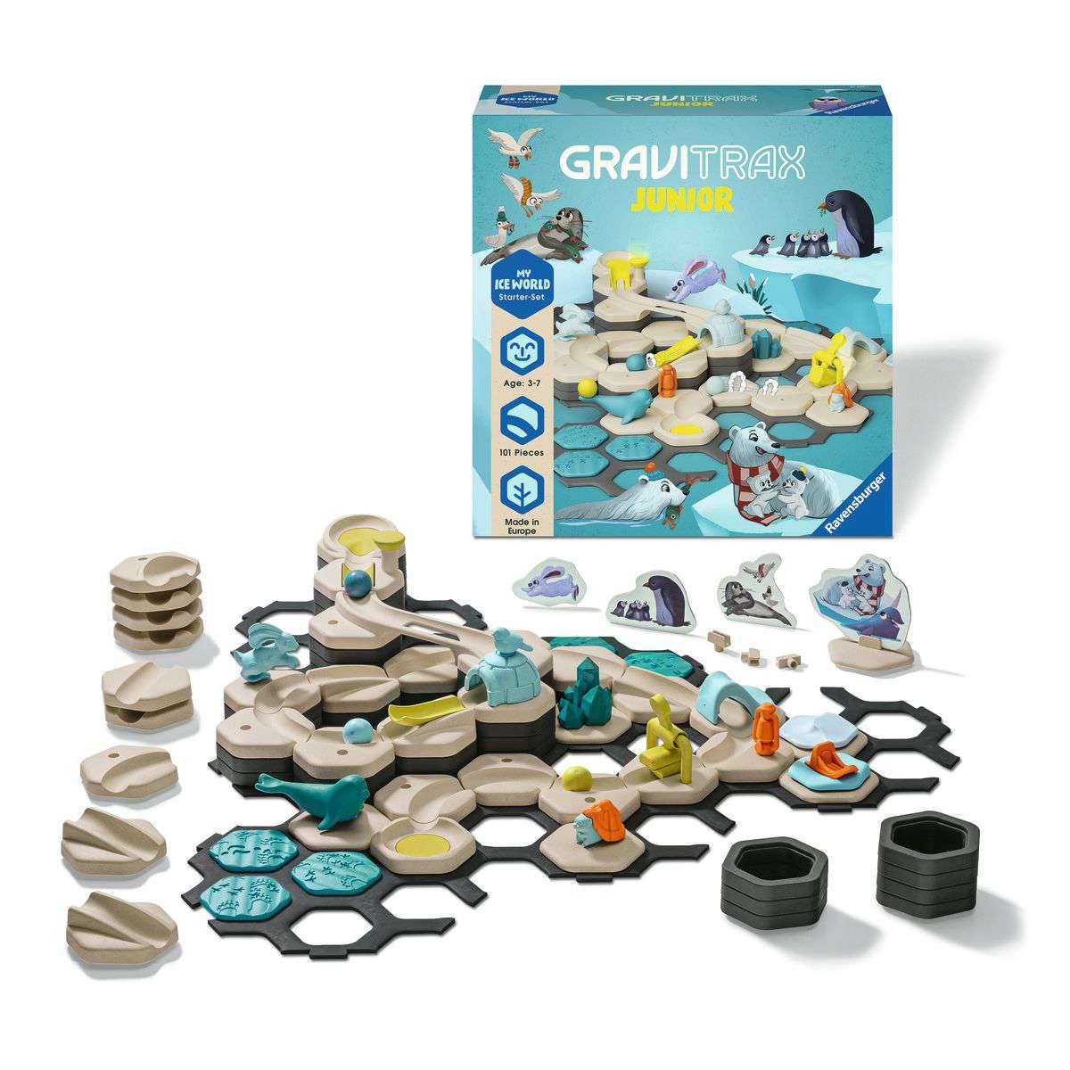 Ravensburger Spiel GraviTrax Junior Starter-Set L Ice