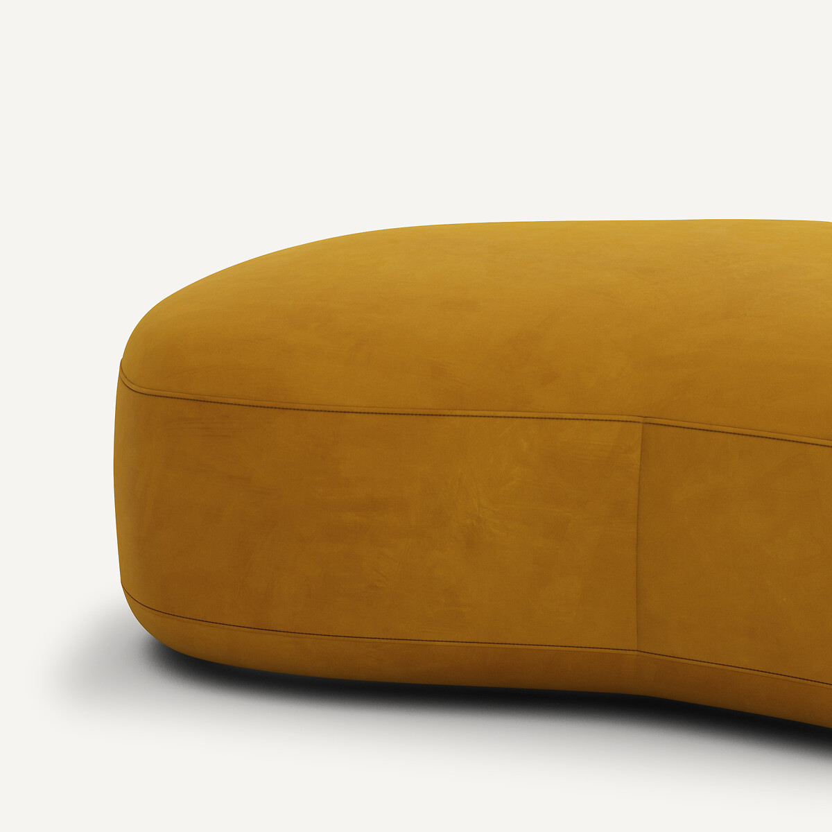 AM.PM<br>Puff em veludo, design Rosebury E.Gallina