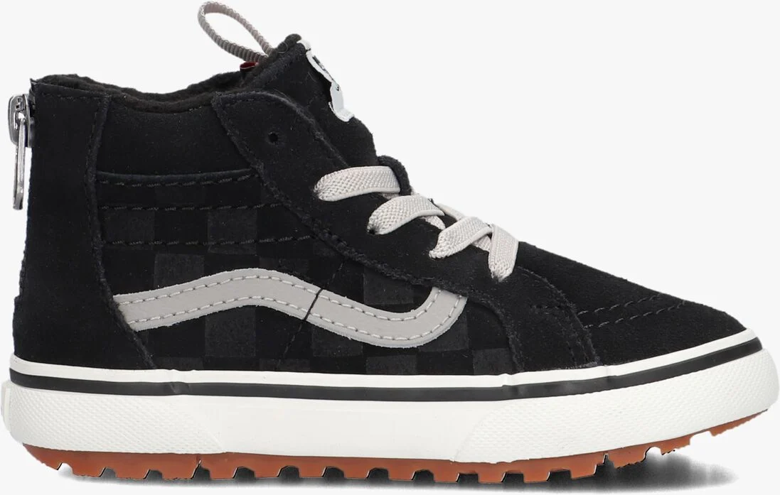 VANS zwarte vans hoge sneaker td sk8-hi zip mte-1