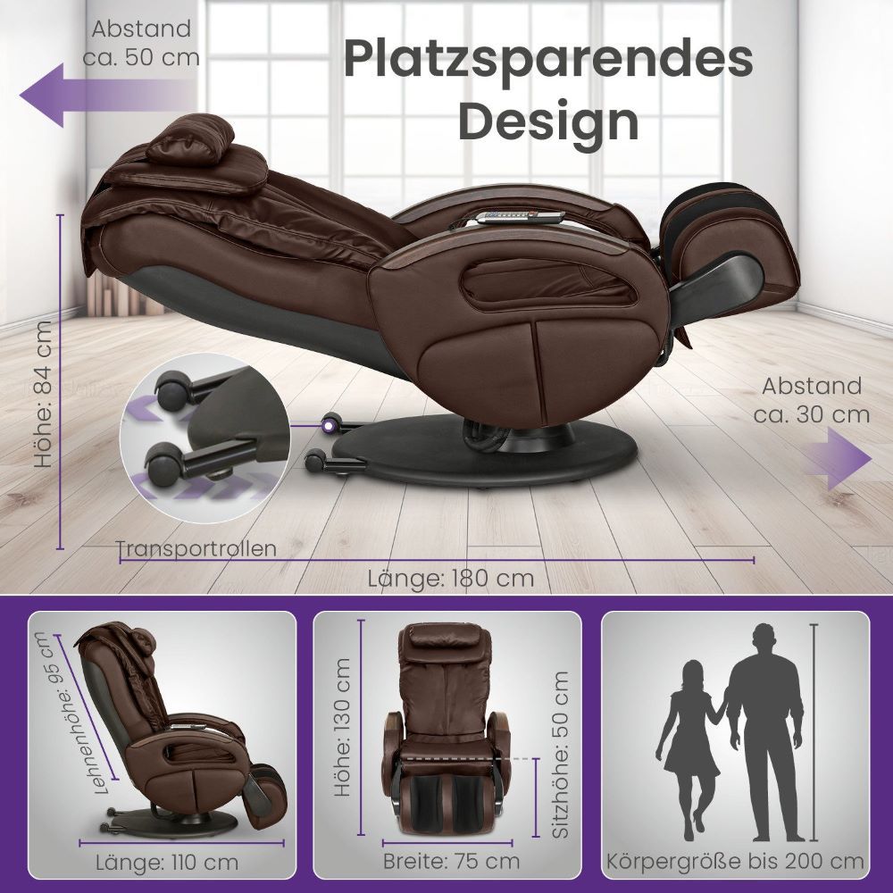 aktivshop Massagesessel »Komfort Deluxe«
