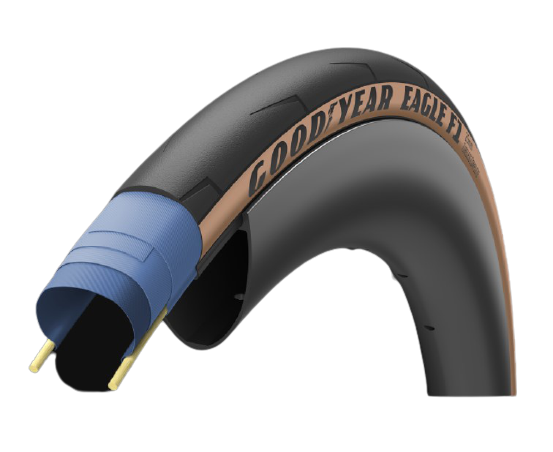 Goodyear Eagle F1 SuperSport tubeless 700 x 25c tan