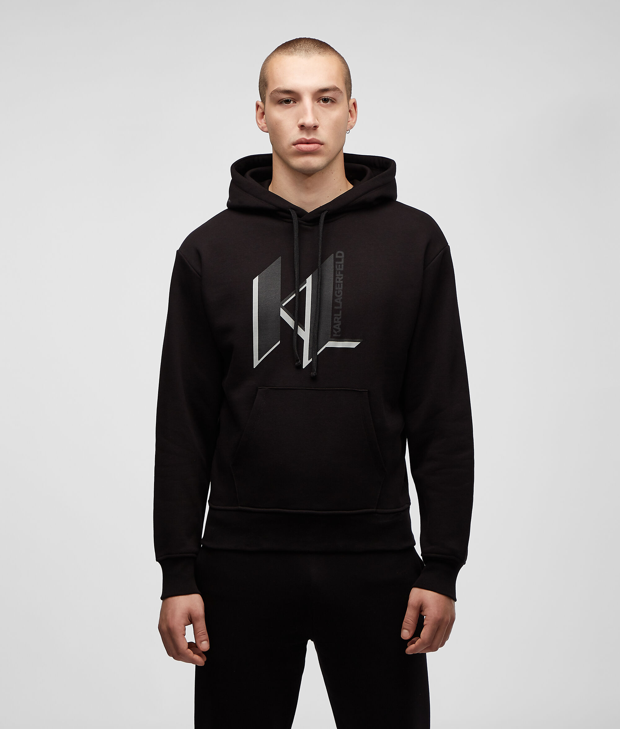 SWEAT-SHIRT À CAPUCHE LOUNGEWEAR KL MONOGRAM