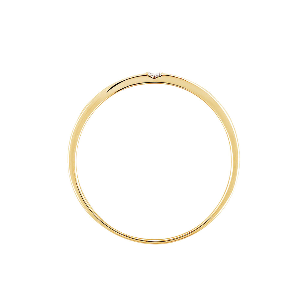 Bague Soha Or Jaune Diamant