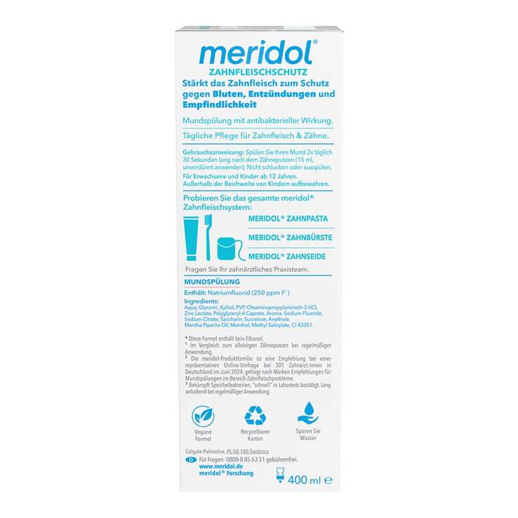 Meridol Mundspül Lösung, 400 ml