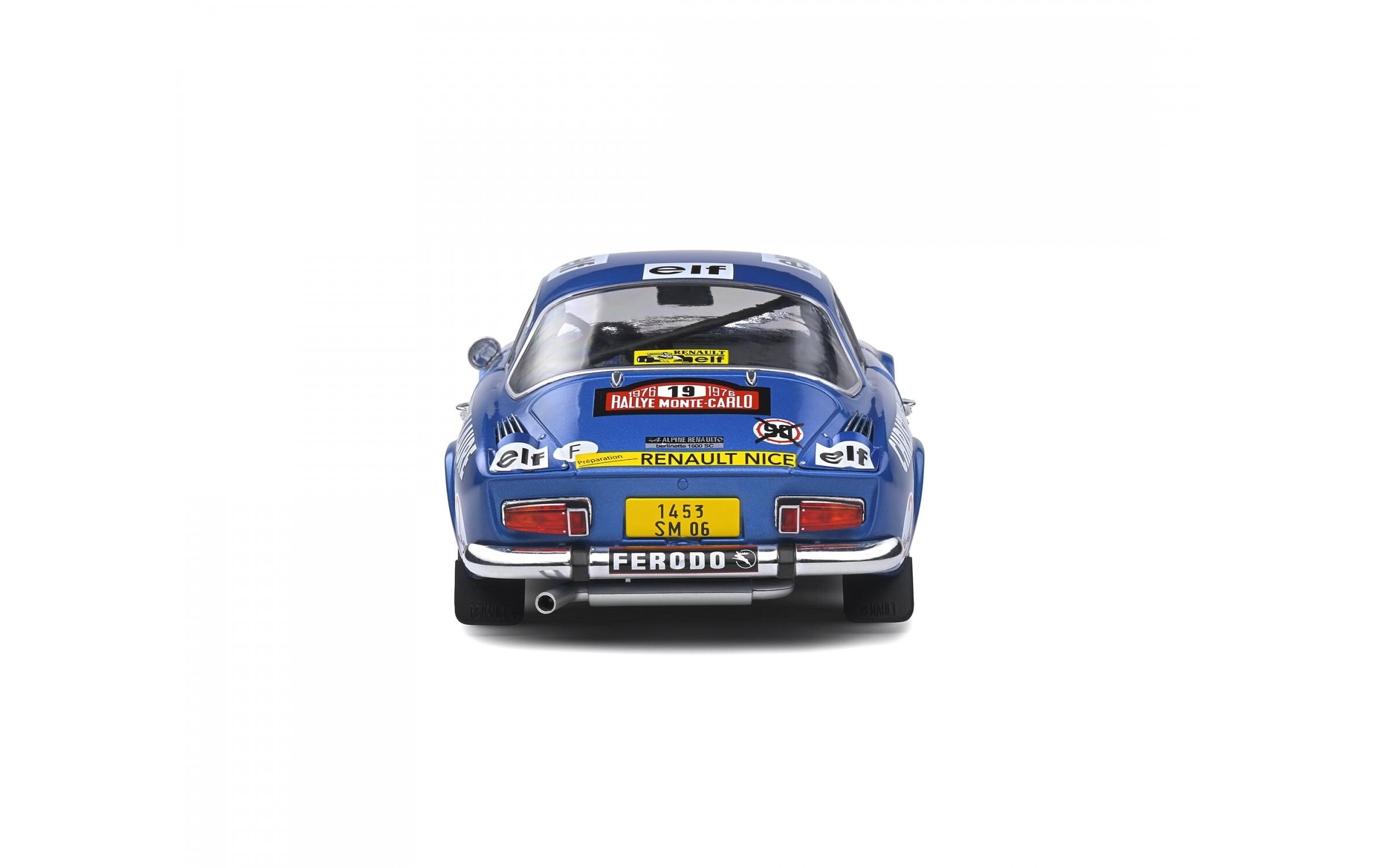 Rally Alpine A110 1600 S #19 1:18Alpine A110 Sammlermodell im Massstab 1:18