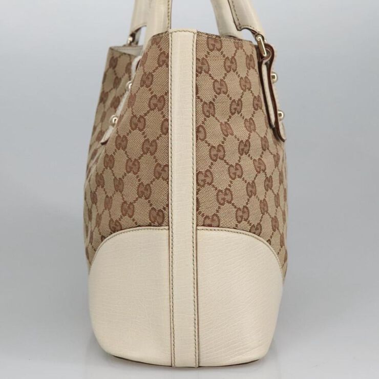 Gucci Vintage Gucci Handbag Beige