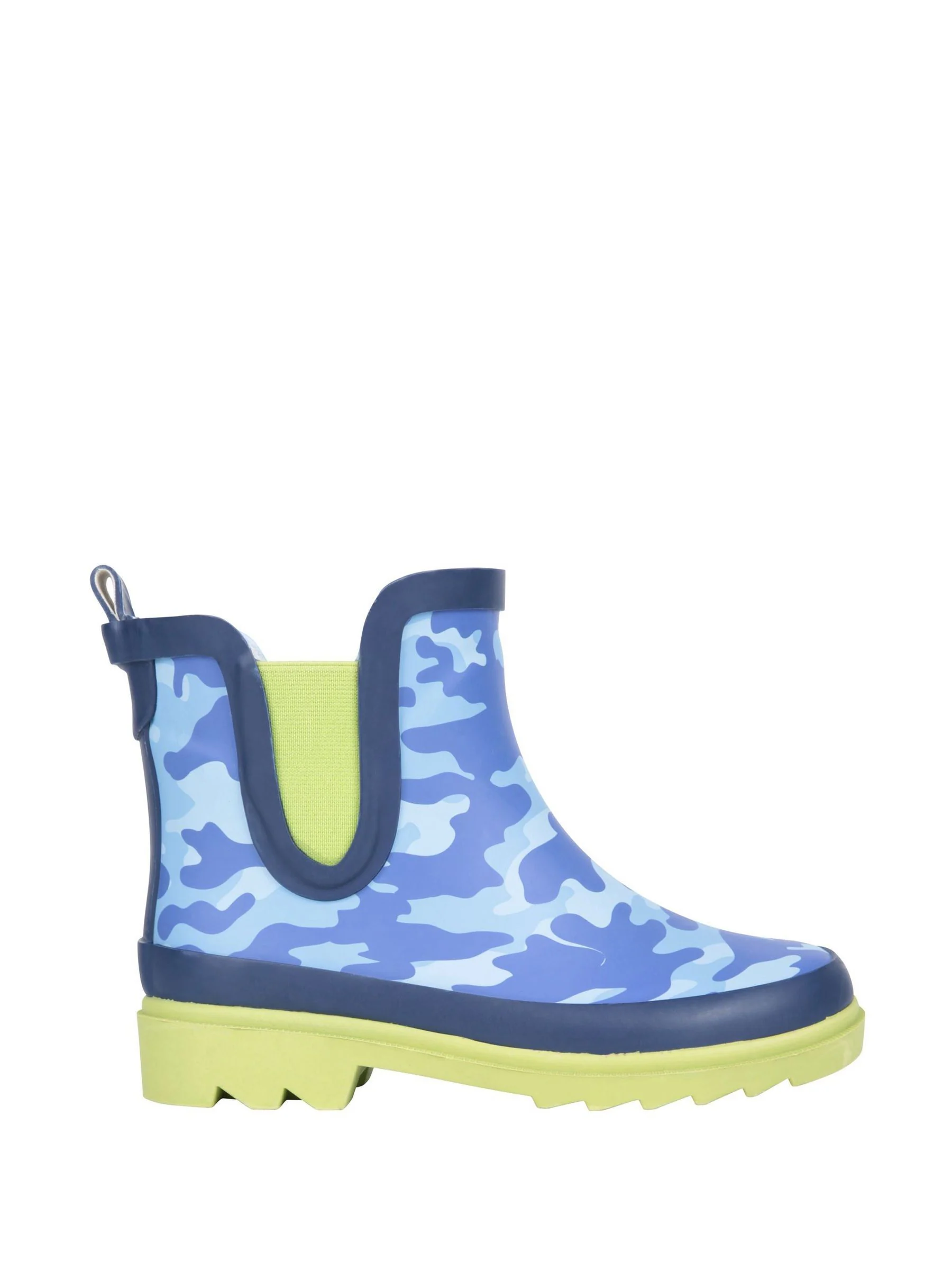 Blauw - Mountain Warehouse Kids Lolly Rubber Chelsea Wellies