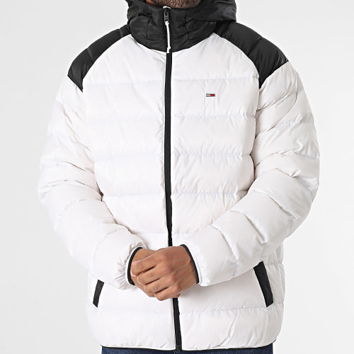 Doudoune Colorblock Light Down 7233 Blanc Noir