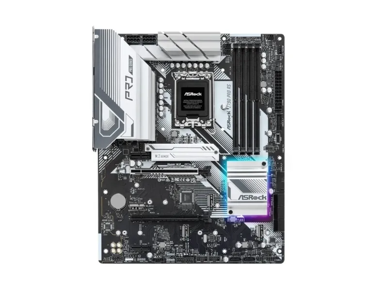 ASRock Z790 PRO RS - Bundkort - LGA1700 sokkel - Z790 chipset - onboard grafik (CPU påkrævet) - HD Audio (8-kanaler)