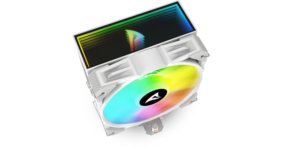 SharkoonA50 RGB CPU-koeler  (Wit, 4-pins PWM fan-connector)