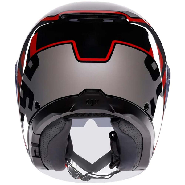 AGV - Casque Irides Valenza Noir / Gris / Rouge / Mat