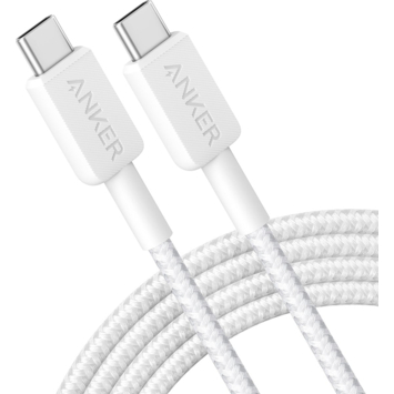 Anker 322 USB-C naar USB-C kabel snelladen 2 m wit
