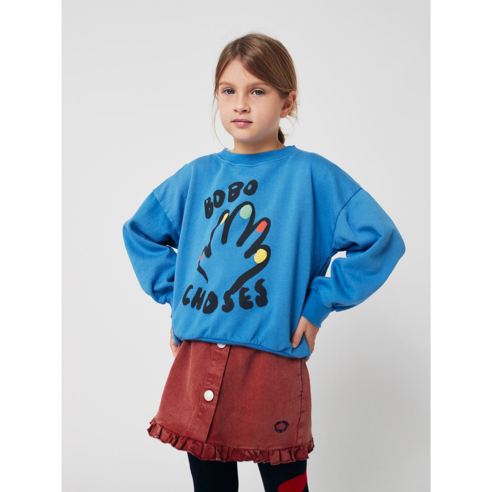 Køb Bobo Choses Blue High Five Sweatshirt
