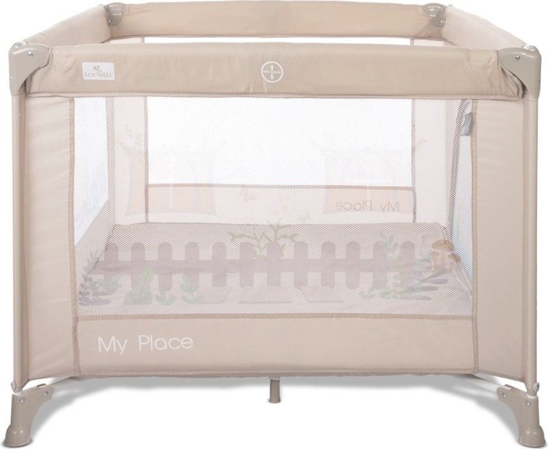 Lorelli - My Place - Inklapbare Box - Beige - Materiaal: Mesh