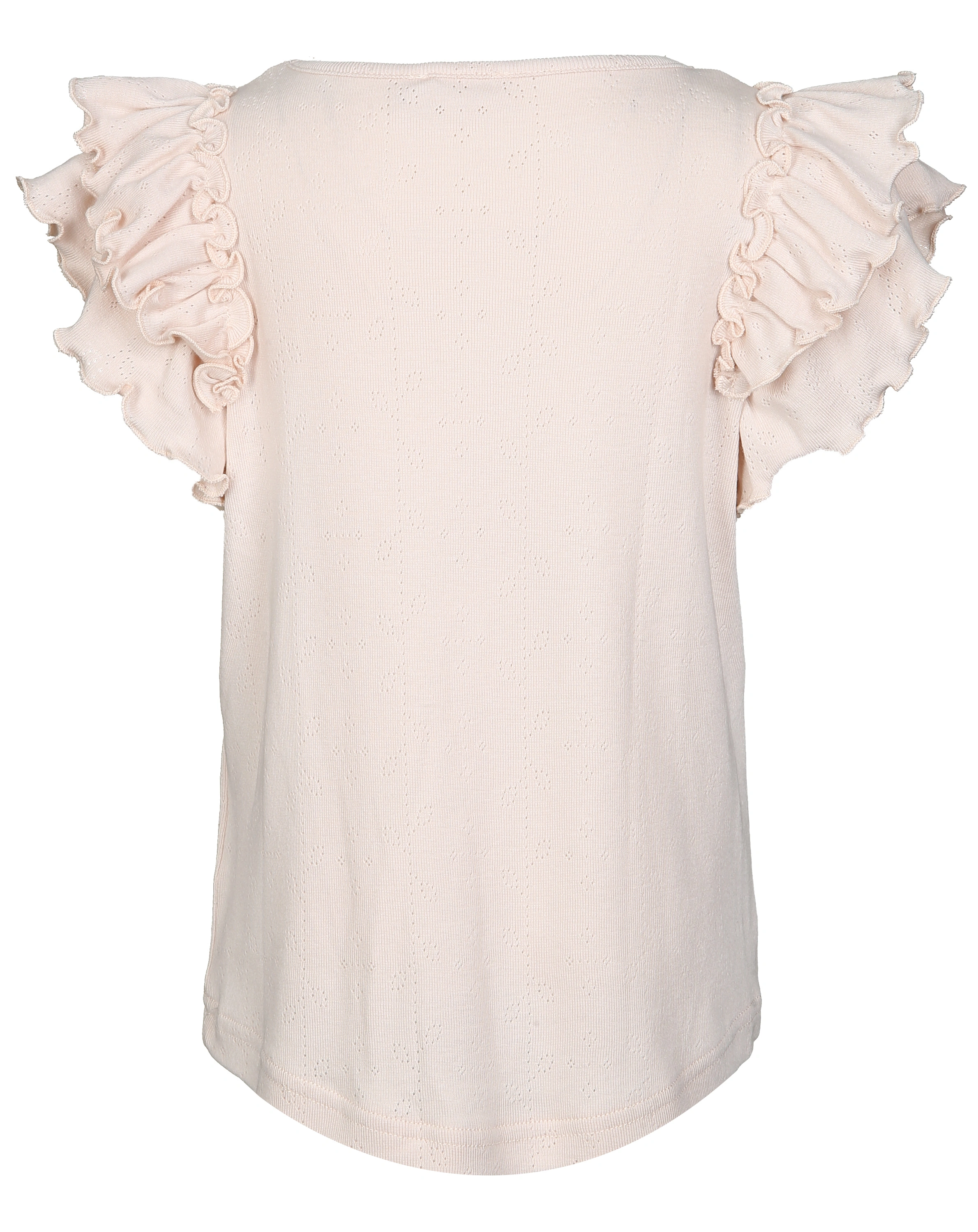 Top TAVORA FRILL in barely rose