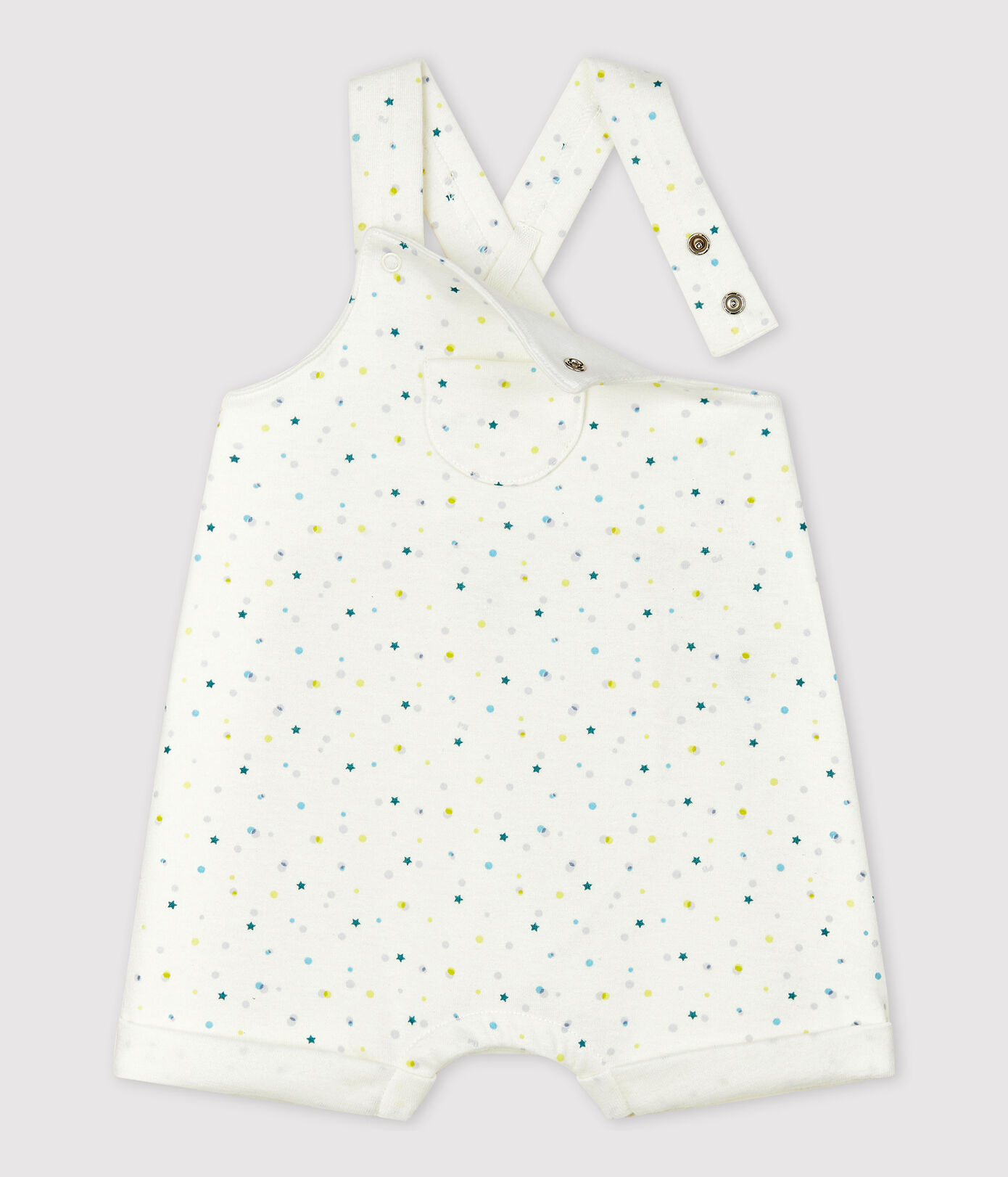 Combicourt bébé en jersey double face en coton biologique
