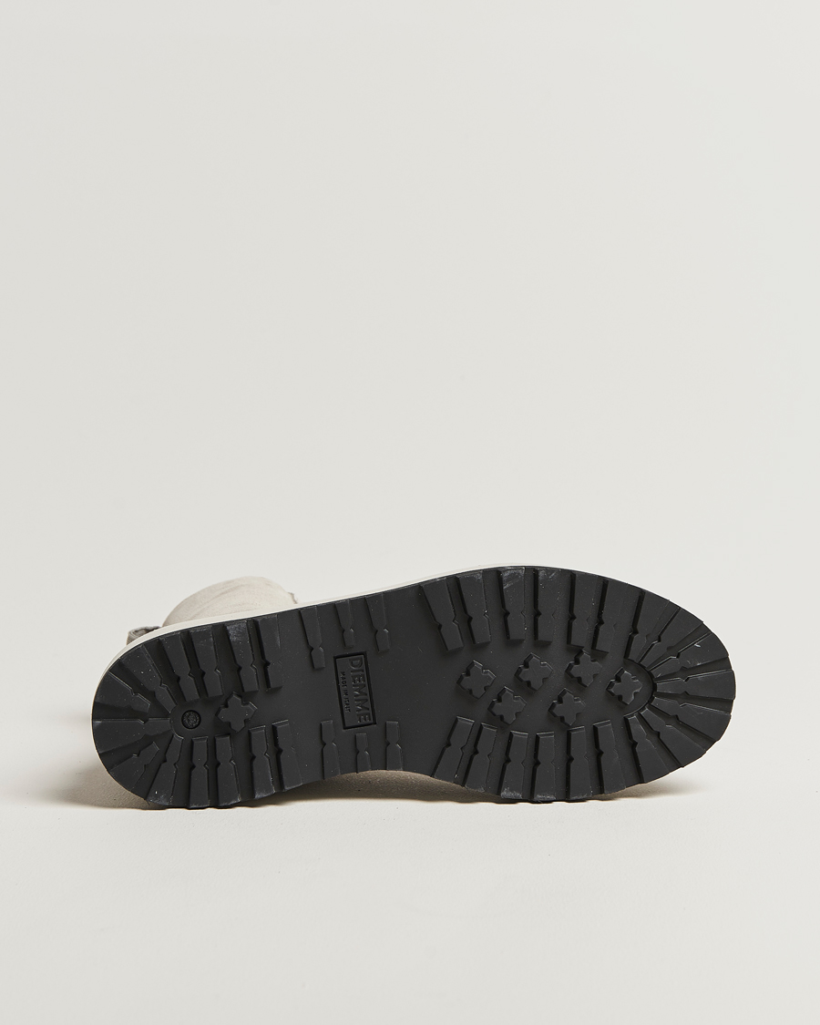 Stone Island Suede Hiking Boots Pearl Grey