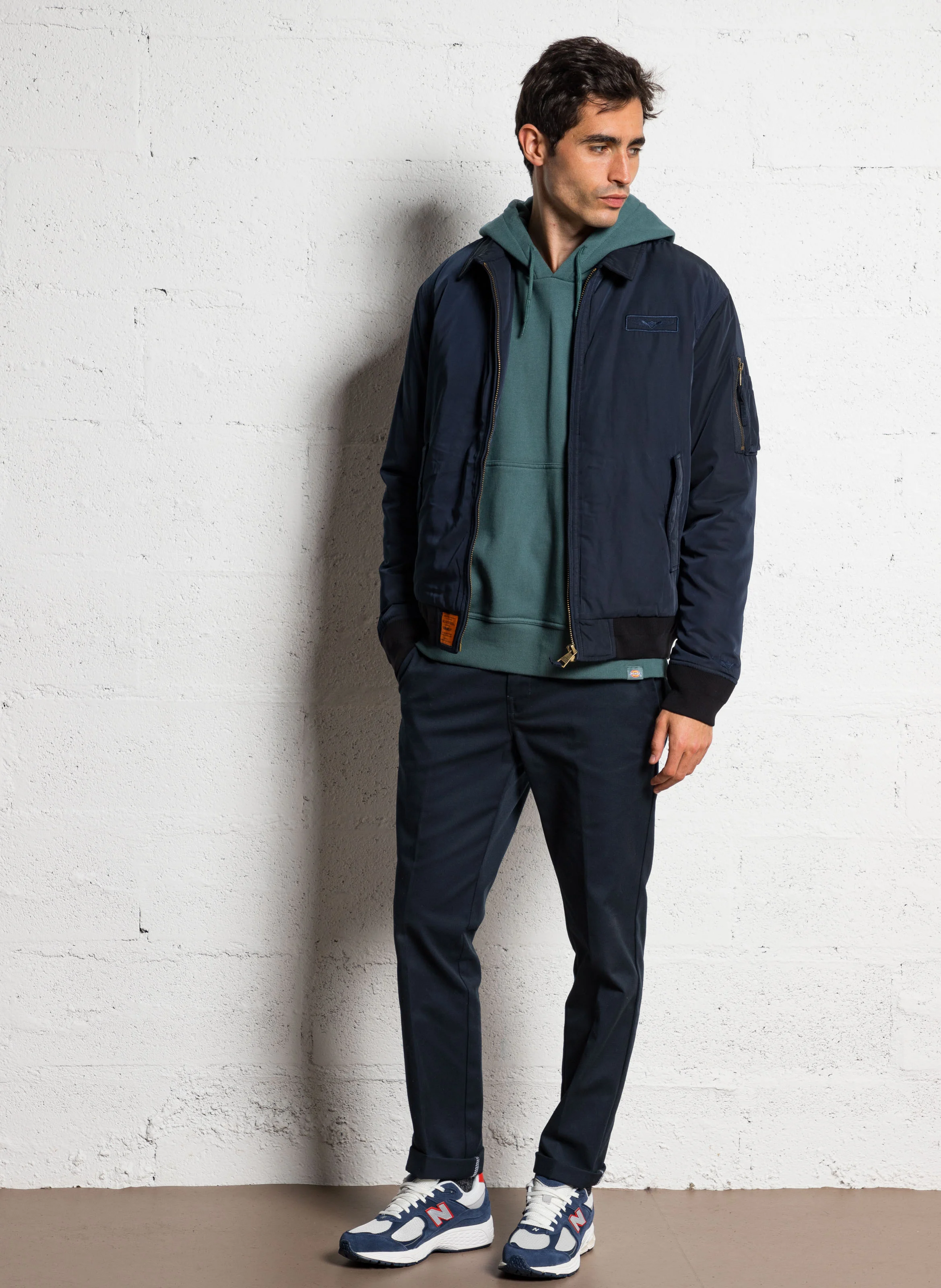 872 - Pantalon slim fit | Bleu