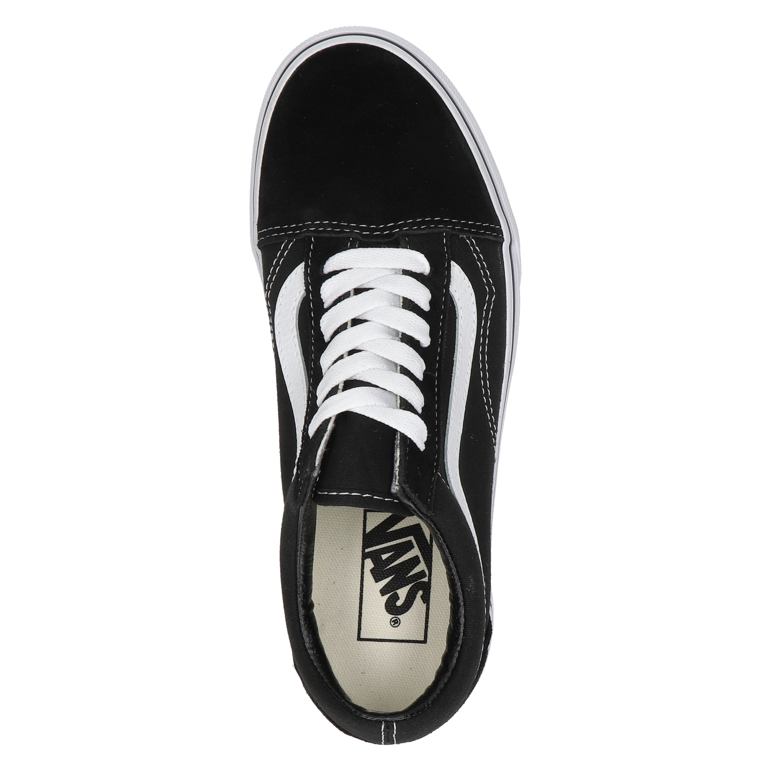 Old Skool Low unisex sneaker Vans Zwart