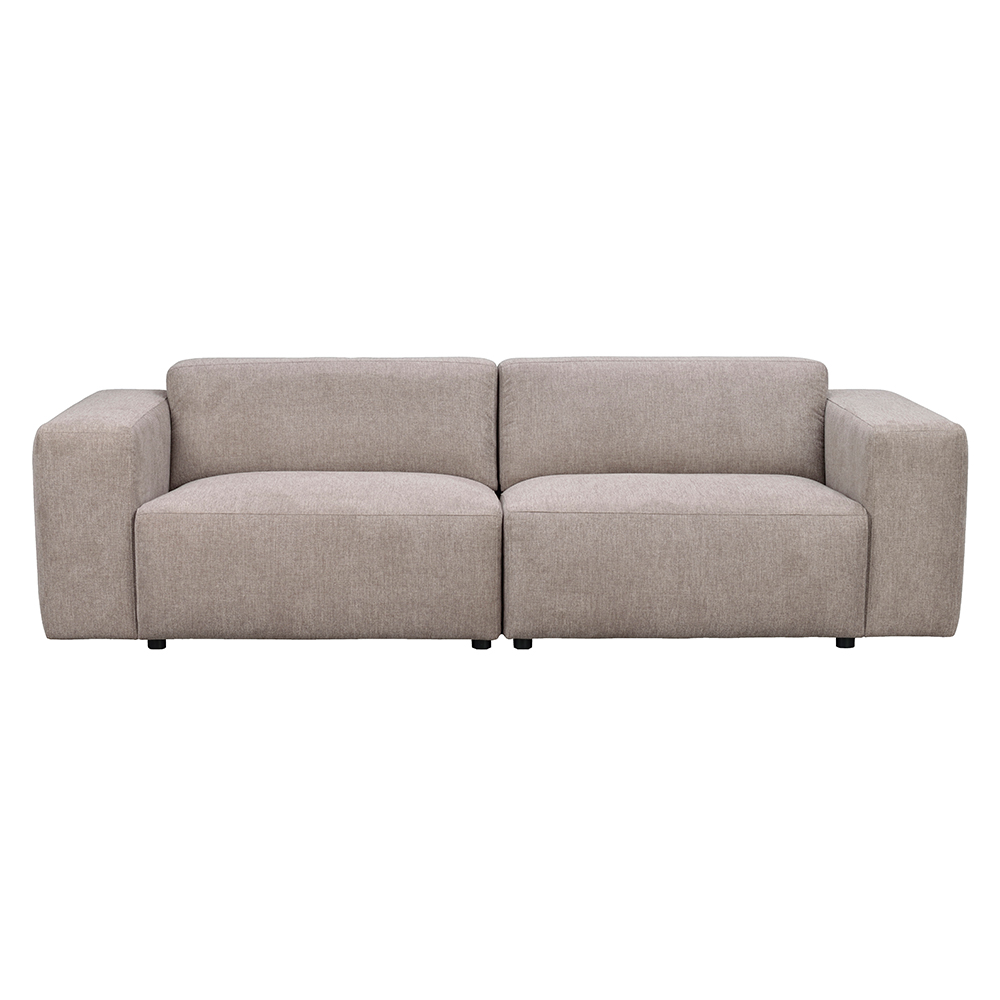 3-zitsbank Willard gestoffeerd Beige