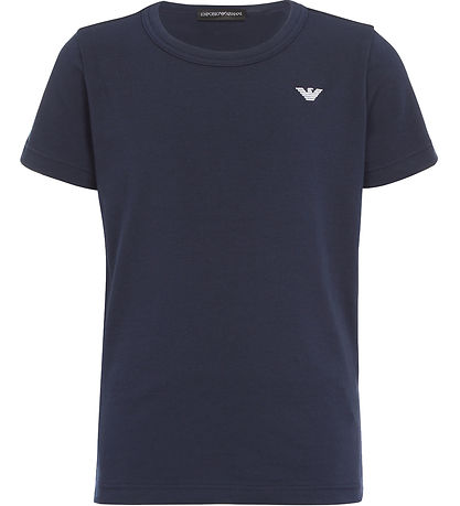 Emporio Armani T-shirts - 2-pak - Navy/Hvid