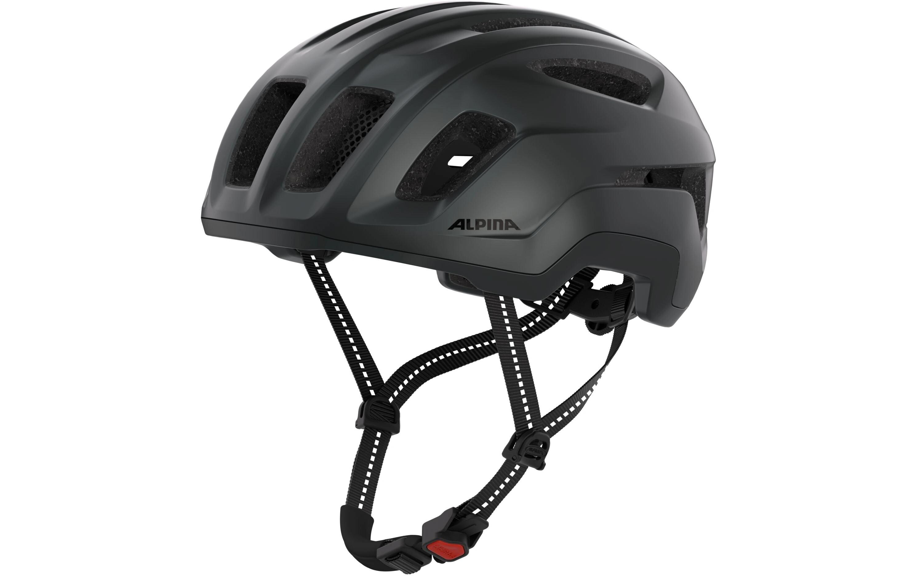 Helm PARANUS URBAN Schwarz Matt, 52 - 56Robuster und leichter Urban Helm