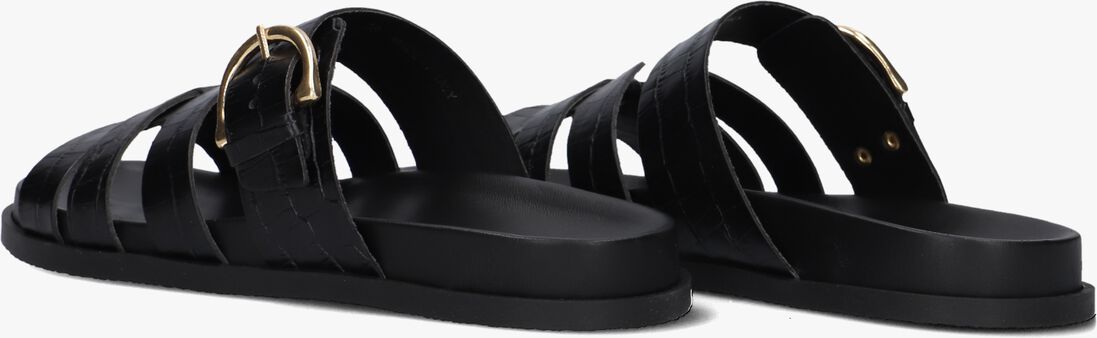 zwarte notre-v slippers 227105