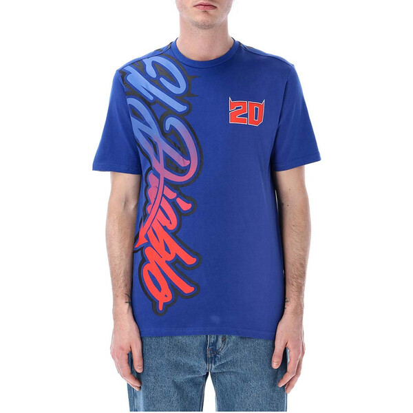 Fabio Quartararo - T-shirt El Diablo Big Bleu / Rouge