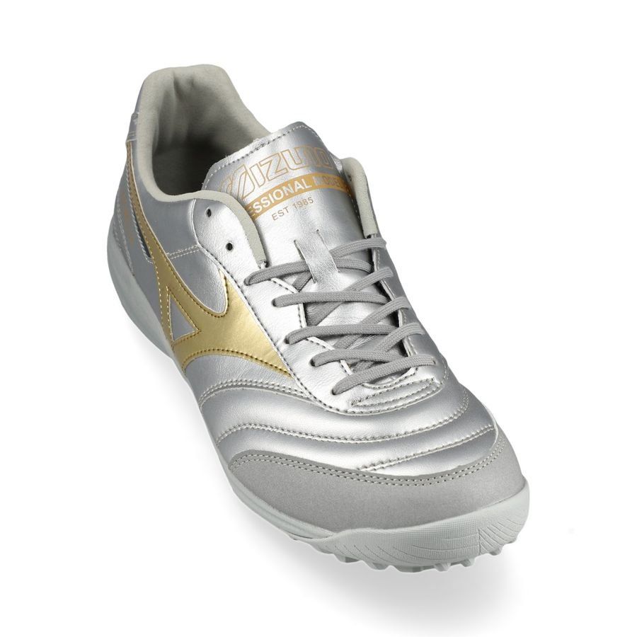 Mizuno Morelia Sala Pro TF Platinum Silver - Argent/Doré
