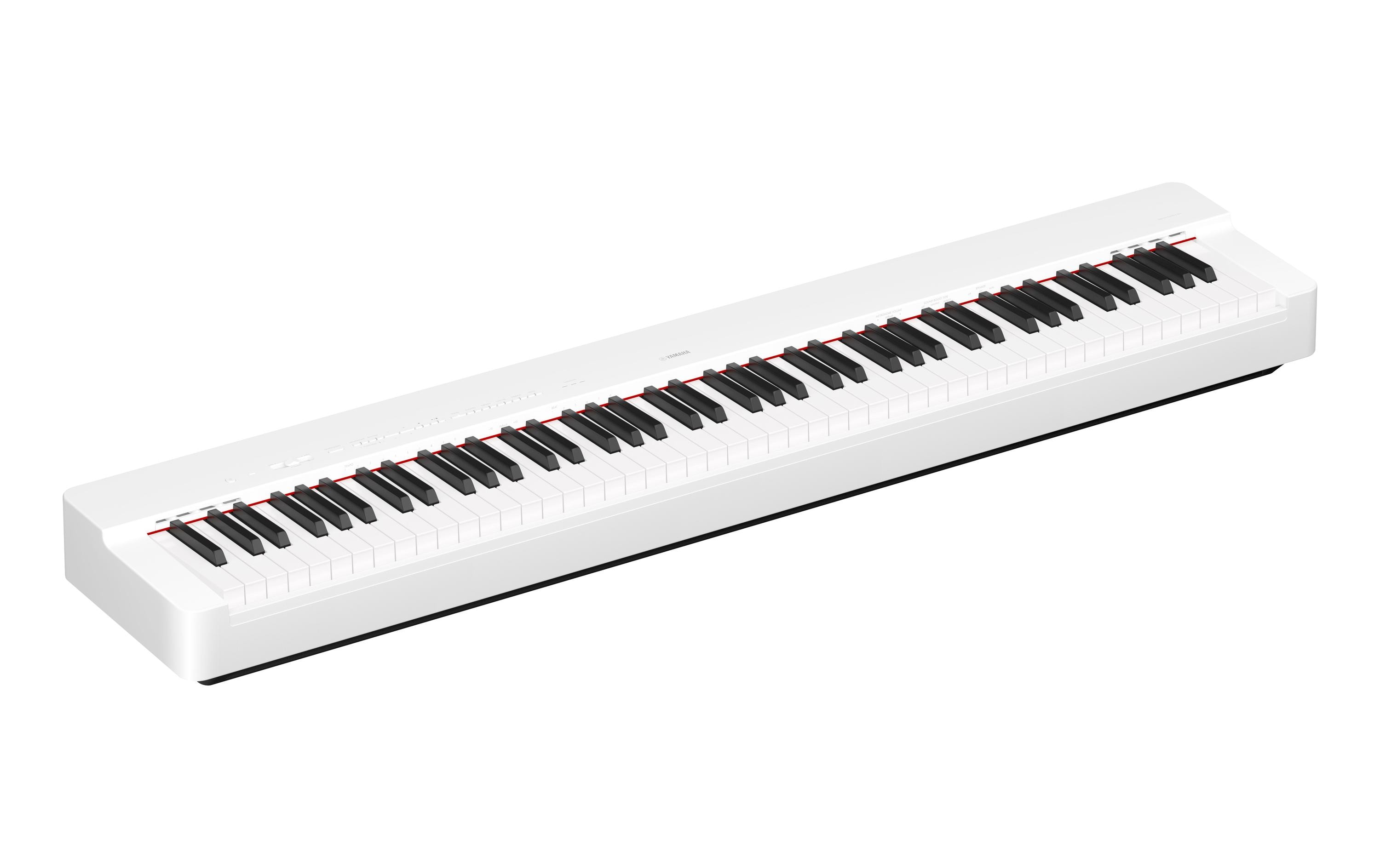 E-Piano P-225WH<br>Kompaktes Digitalpiano mit Klang und Funktionen für fortgeschrittene Spieler