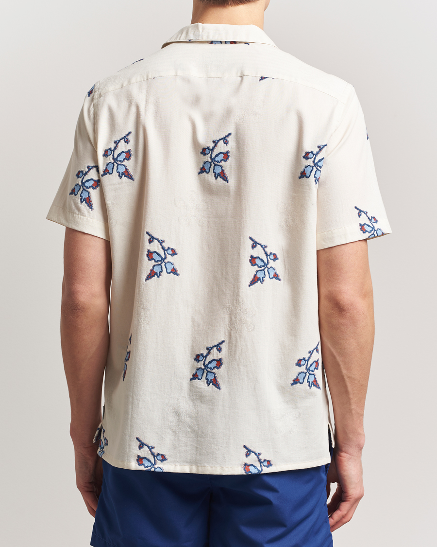 PS Paul Smith Flower Short Sleeve Shirt Off White