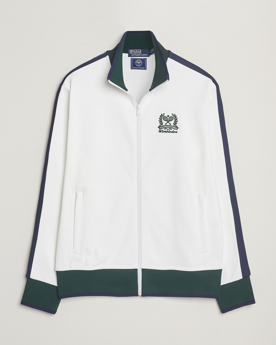 Polo Ralph Lauren Wimbledon Full-Zip Ceramic White