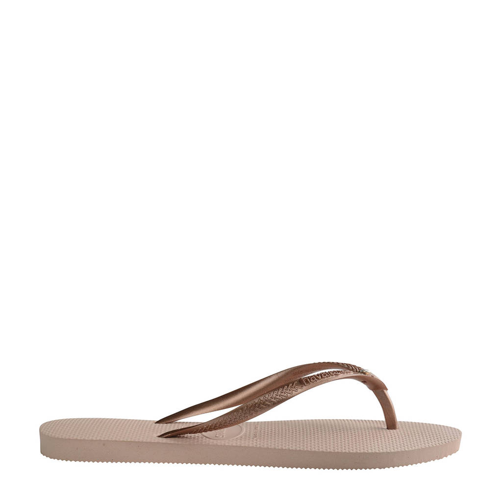 Havaianas Slim crystalteenslippers rosé