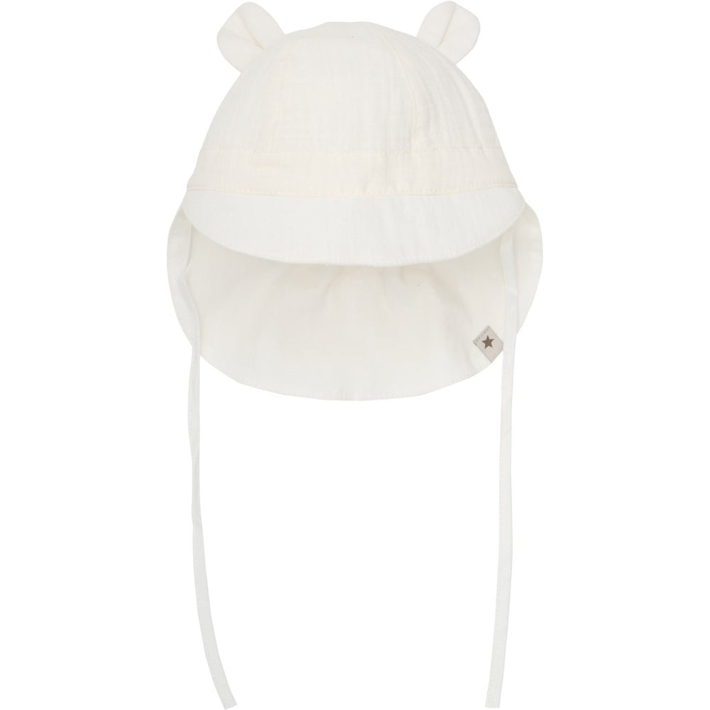 Køb Huttelihut Antique White Solhat Ears Muslin