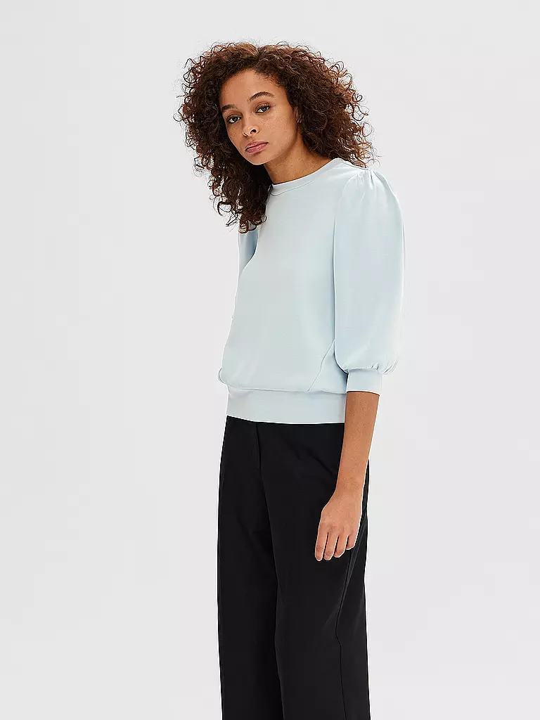 SELECTED FEMME Sweater SLFTENNY hellblau