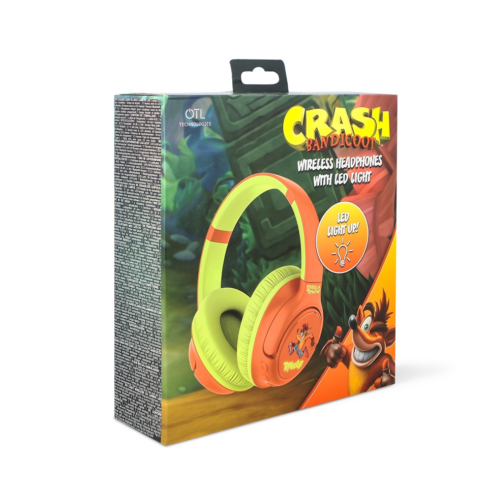 OTL -Crash Bandicoot hedphones withn LED backlight