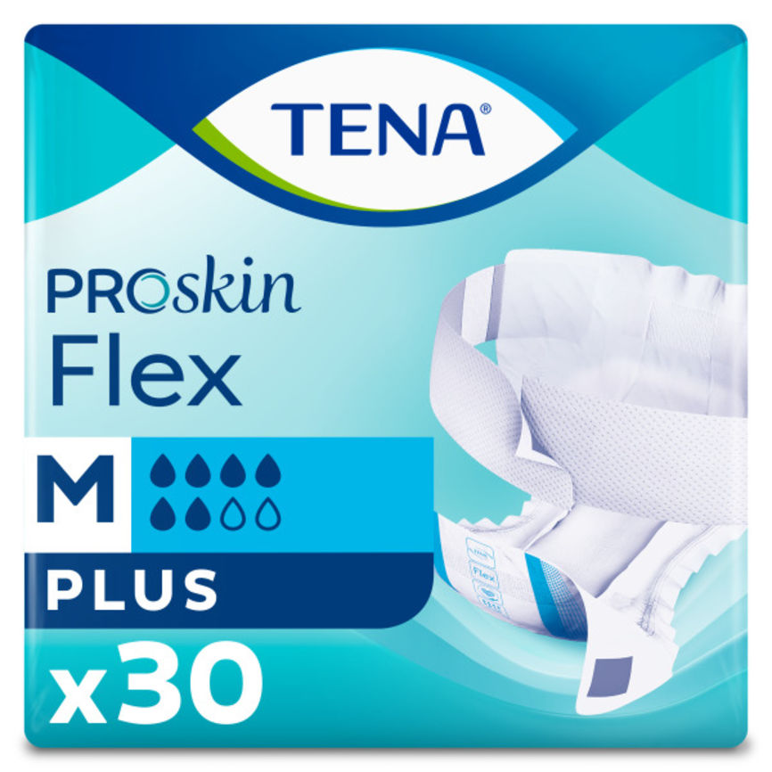 TENA Flex Plus beltebleie M 30 stk