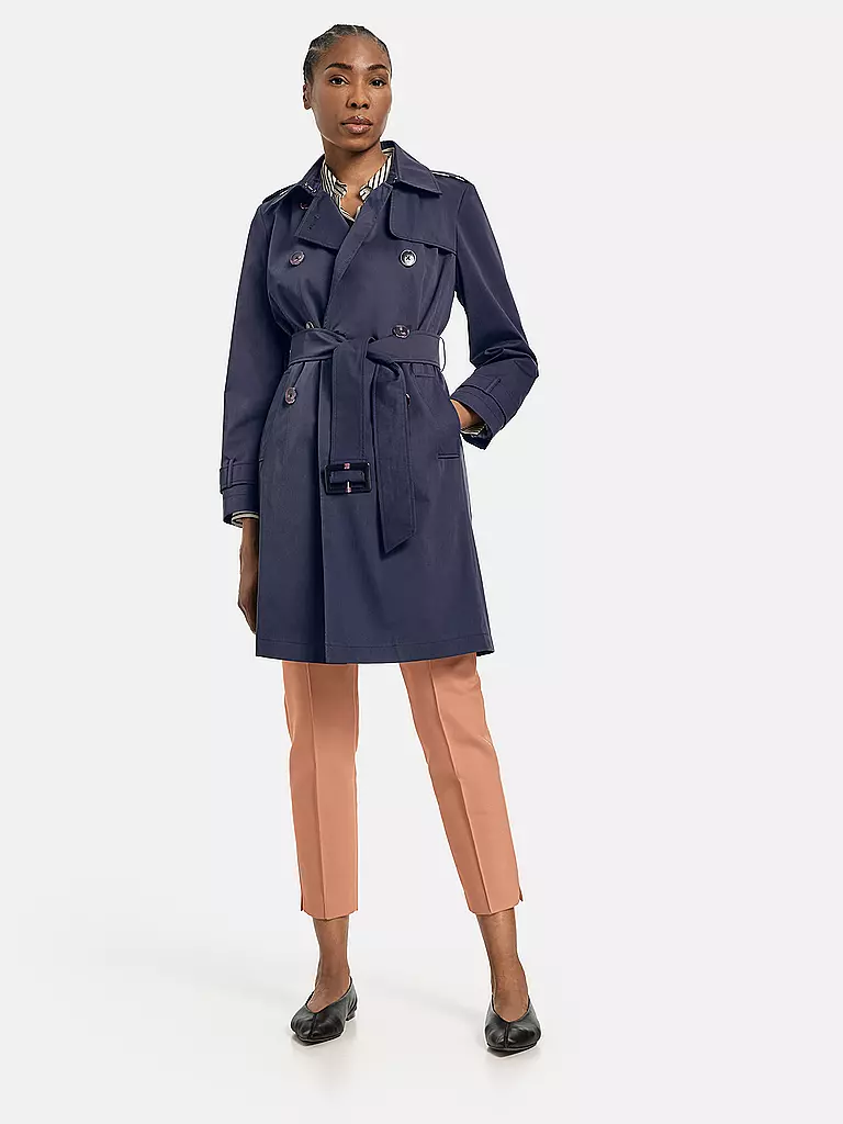 GERRY WEBER Trenchcoat dunkelblau