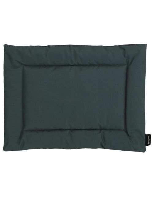 Wooff Bench Mat Teddy Agavegroen - Hondenbenchkussen