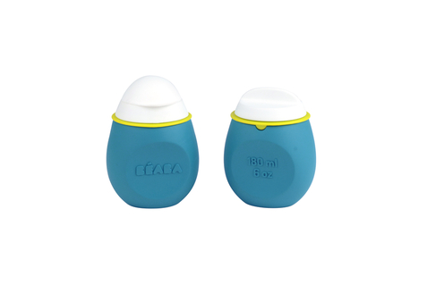 Lot Babypote 2 en 1 et Portion - Blue - BEABA