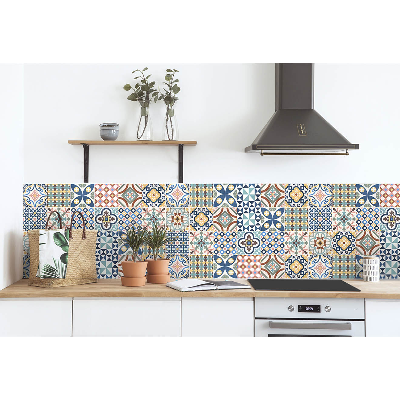 Floorart Stickers en rouleau Puig i Cadafalch multicolore - 65x100 cm