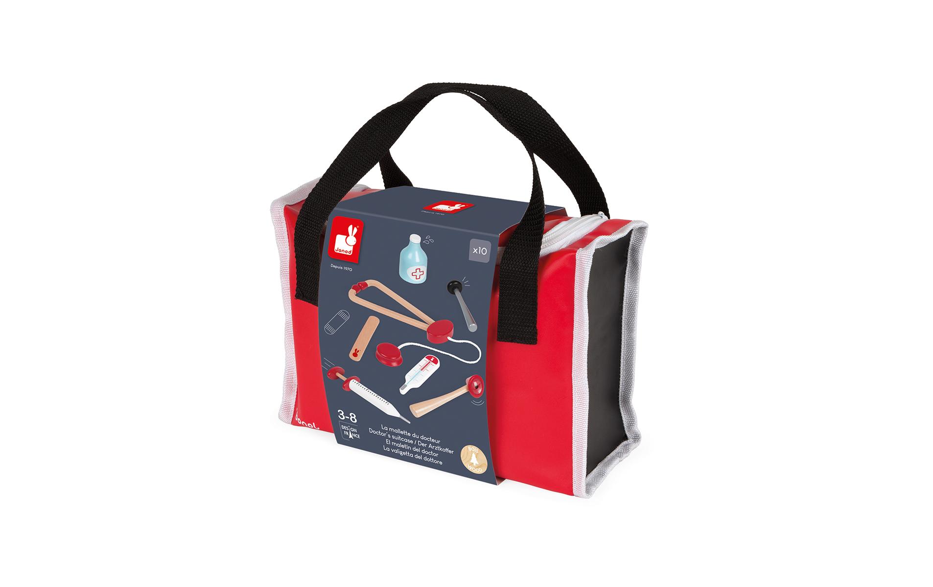 Arzt Doktortasche 10-teiligFür Kinder, die sich gerne um andere kümmern
