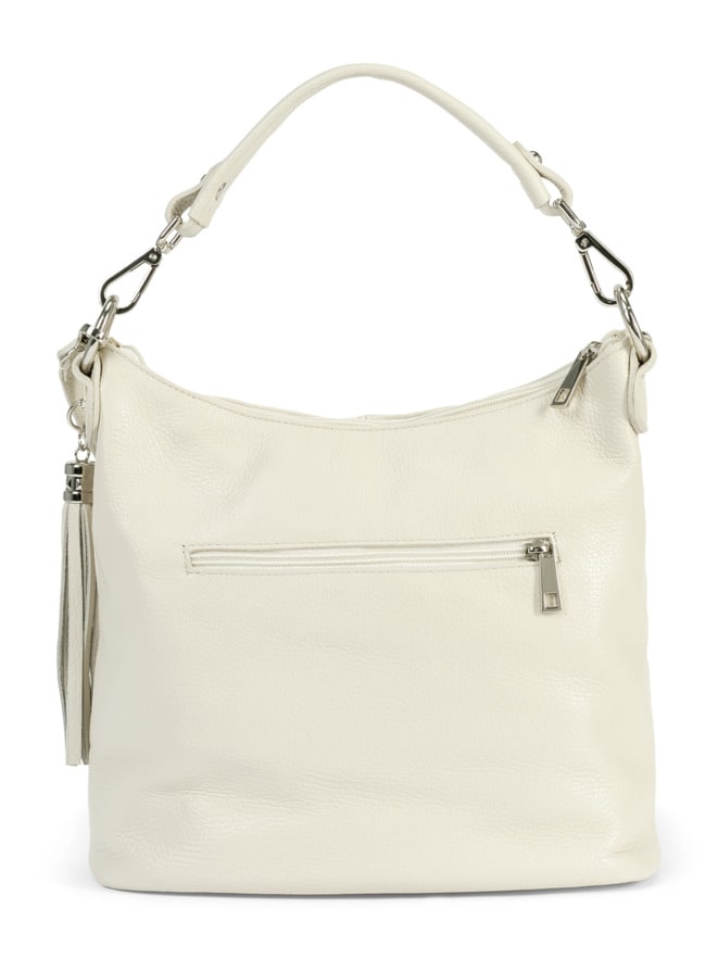 Lederhandtasche Standfest