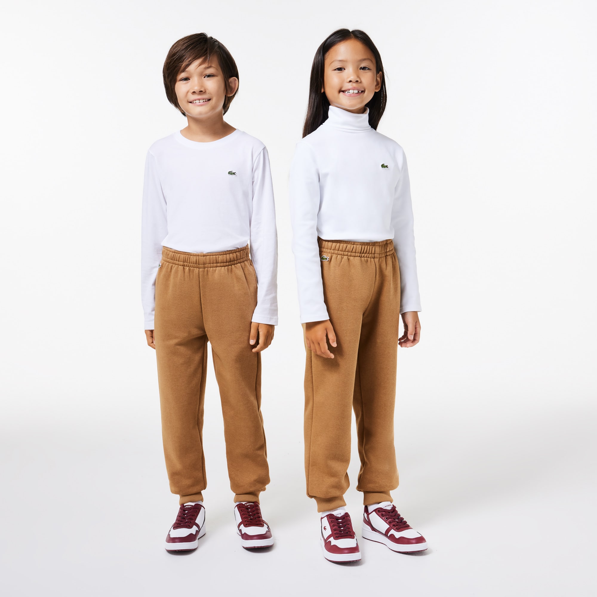 Pantalon de survêtement enfant Lacoste Pantalons & Shorts - Marron - Lacoste - Enfant