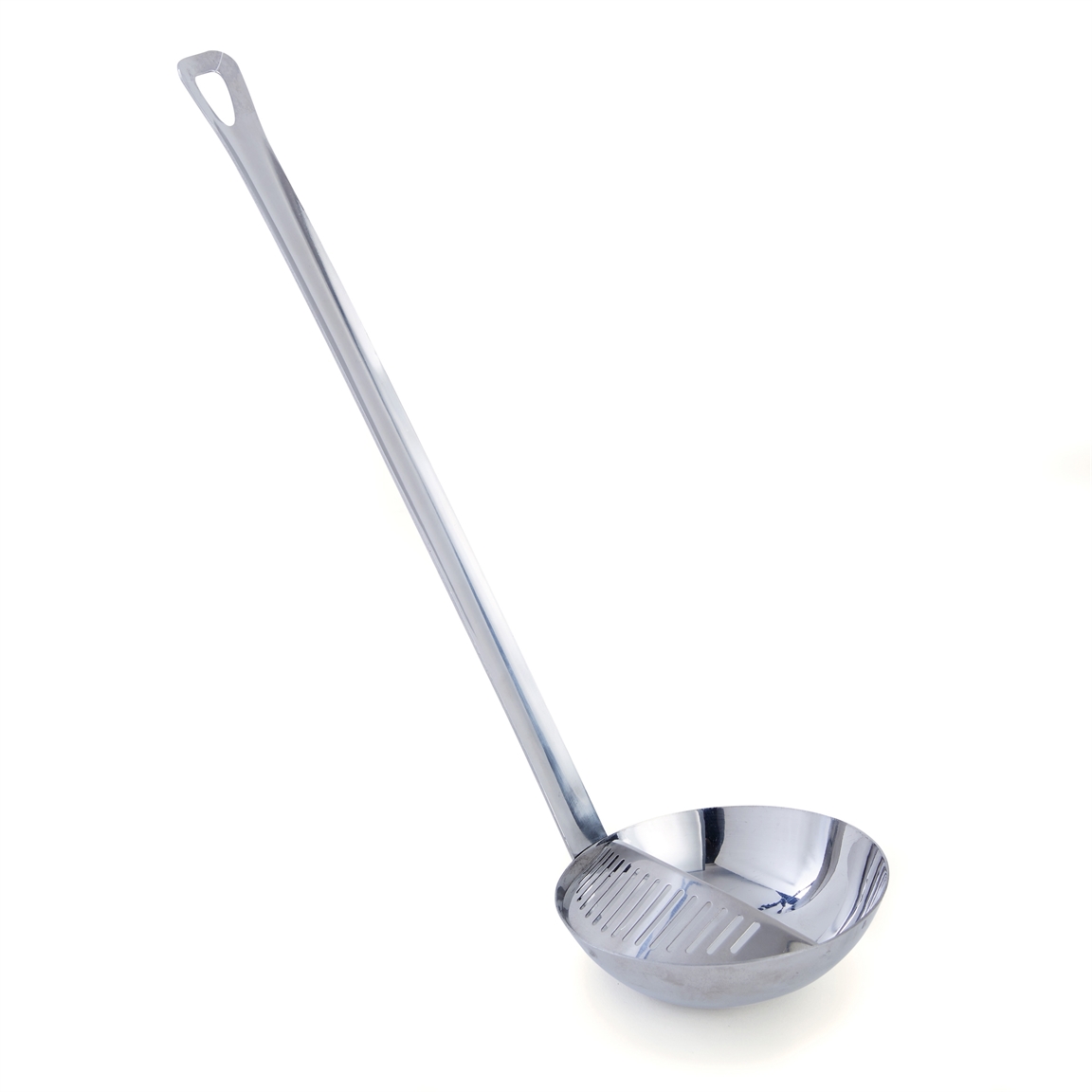 Louche écumoire inox