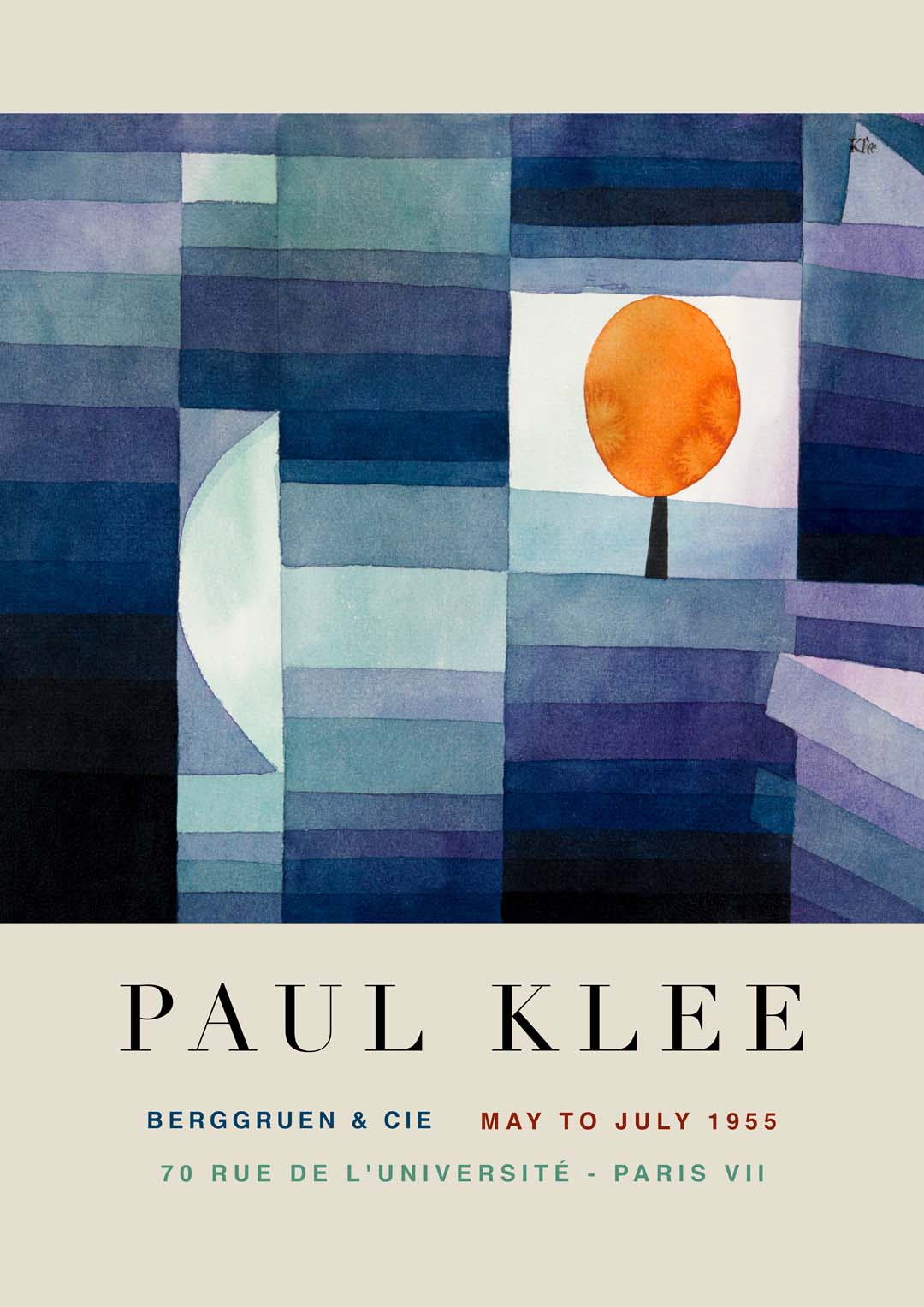 Paul Klee Der Vorbote des Herbstes Kunstausstellung