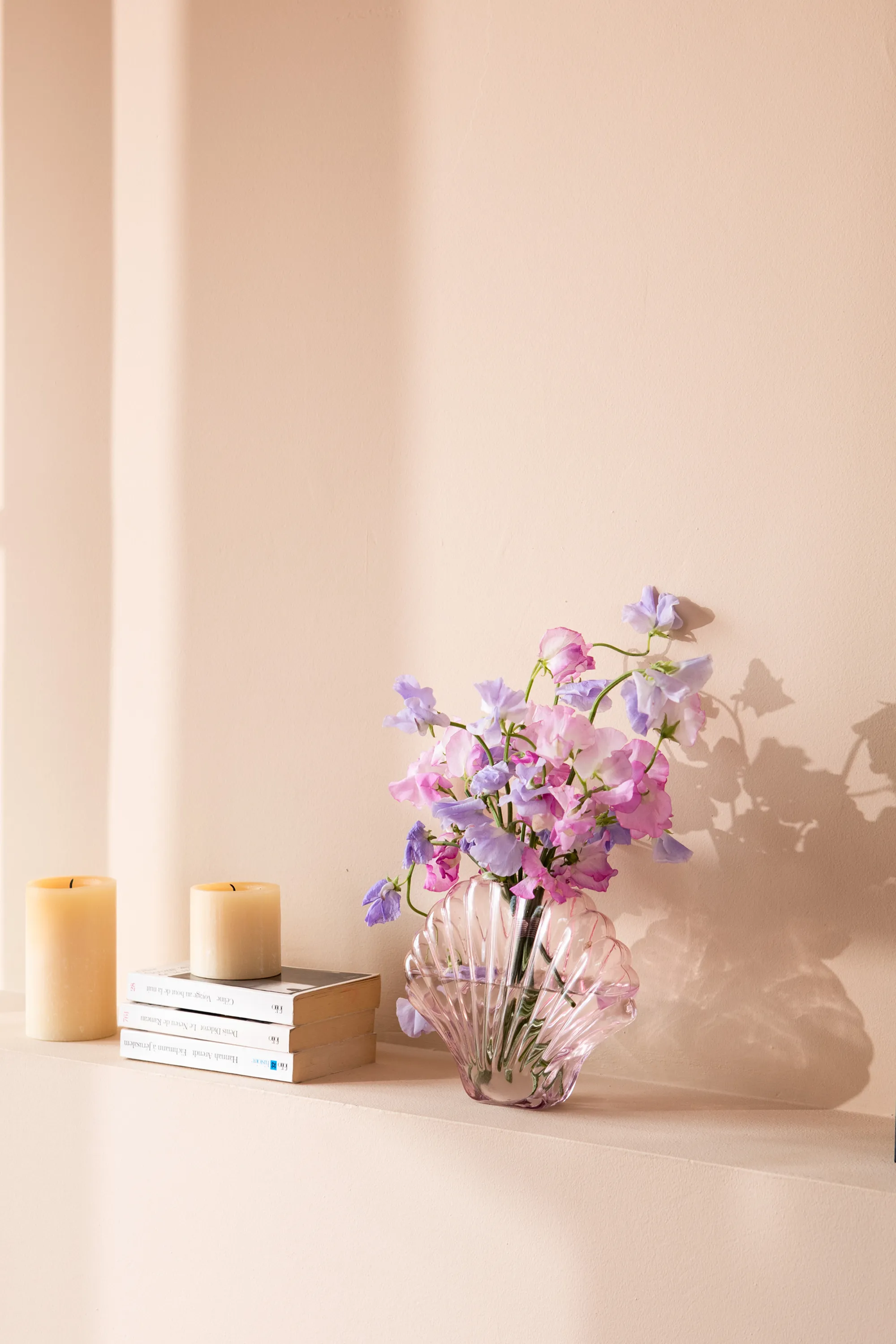 DOIY Vase Seashell Rose