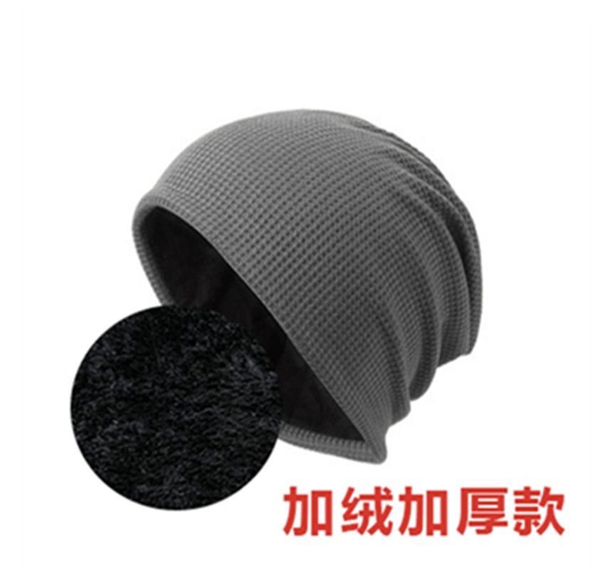 Shineon Studio - effen gebreide slouchy muts