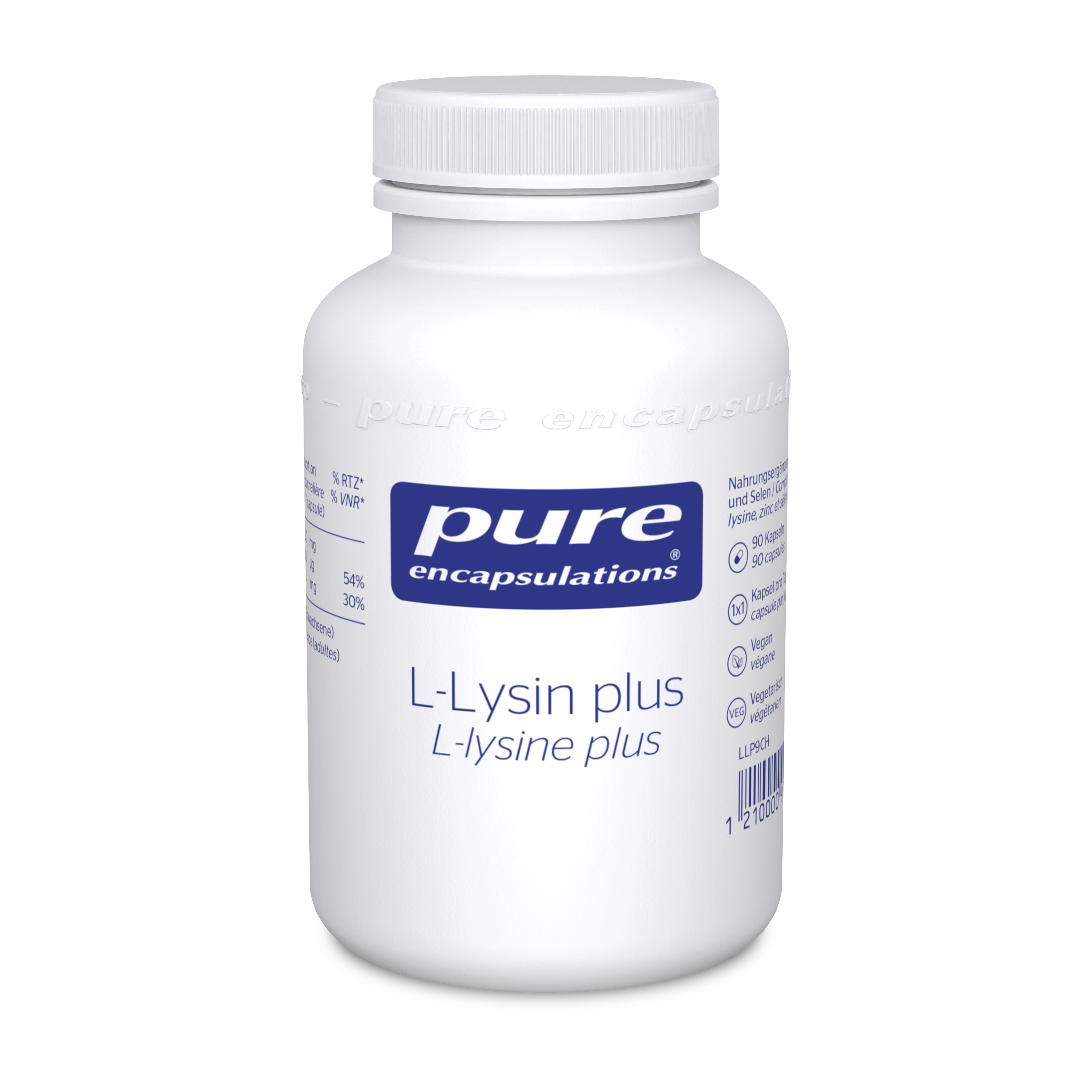 PURE L-Lysin Plus Kaps Ds 90 Stk